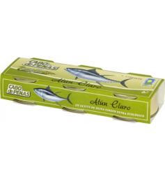 Atún Claro en Aceite de Oliva Cabo de Peñas Bio PACK 3x80g
