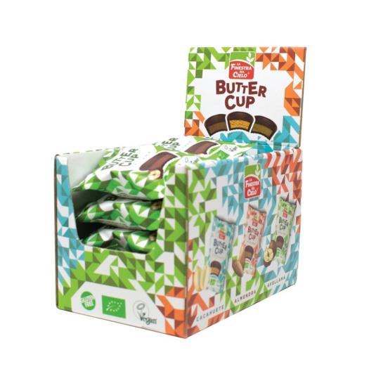 Avellana Butter Cup Sin Gluten La Finestra Bio 25g