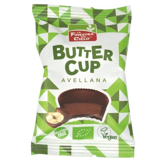 Avellana Butter Cup Sin Gluten La Finestra Bio 25g