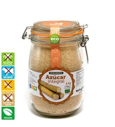 Azúcar Integral en Bote de Cristal BioBética Bio 1kg