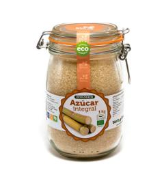 Azúcar Integral en Bote de Cristal BioBética Bio 1kg