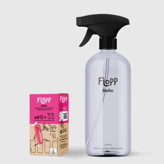 Baños Botella + Refill 2 Cápsulas FLOPP