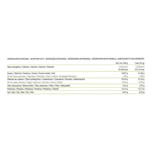 Barra de Nozes e Tâmaras Paleobull 55g