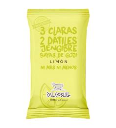 Barrita Limón Goji y Jengibre Paleobull 55 g