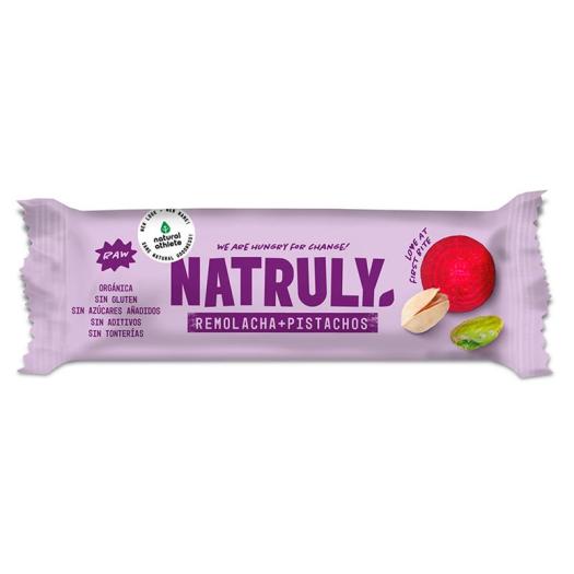 Barrita Raw de Remolacha y Pistacho Natruly Bio 40g