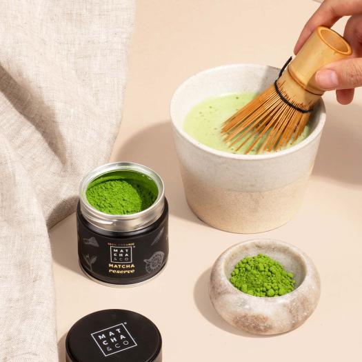 Batidor de Bambú Chasen de 100 Varillas para Té Matcha Matcha&Co