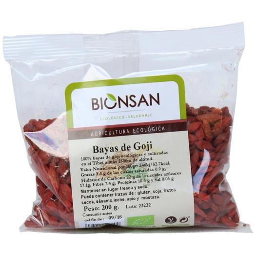 Bayas de Goji Bionsan Bio 200g