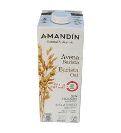Bebida de Avena Barista 0% Azúcares Amandín Bio 1L