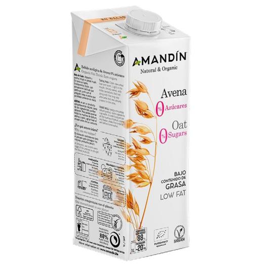 Bebida de Avena Cero Azúcares Amandín Bio 1L
