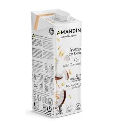 Bebida de Avena con Coco Amandín Bio 1L