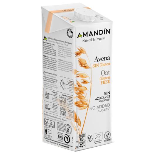 Bebida de Avena Sin Gluten Amandín Bio 1L