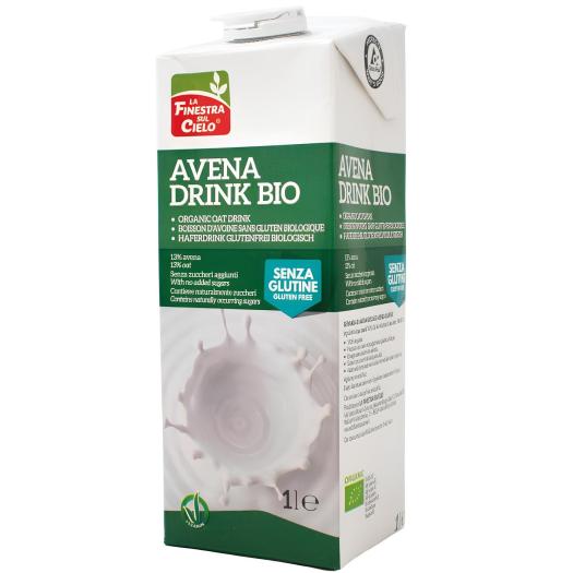 Bebida de Avena Sin Gluten Bio La Finestra 1L