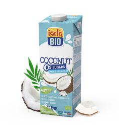 Bebida de Coco 0% Azúcares IsolaBio Bio 1L