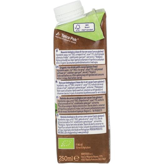 Bebida Mini de Arroz con Cacao IsolaBio Bio 250ml