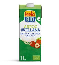 Bebida Mini de Arroz y Avellanas IsolaBio Bio 1L