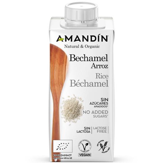 Bechamel de Arroz Amandín Bio 200 ml