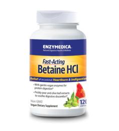 Betaina HCL Enzymedica 120 vcaps