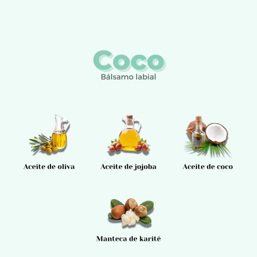 Bálsamo Labial Aroma Coco Banbu 5ml