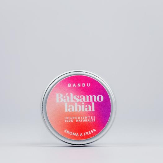 Bálsamo Labial Aroma Fresa Banbu 5ml