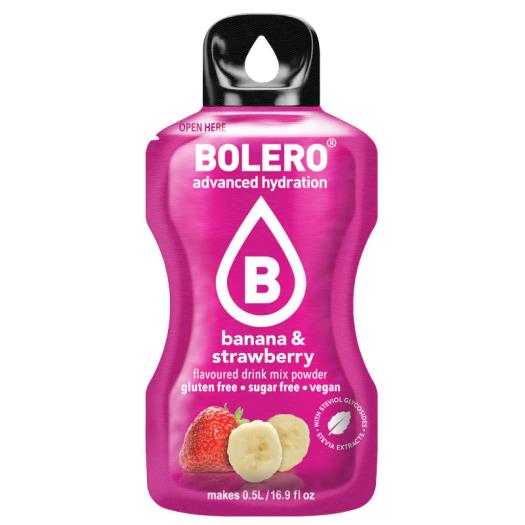 Bolero Drink Box 12 Banana y Fresa (Banana & Strawberry) 3g