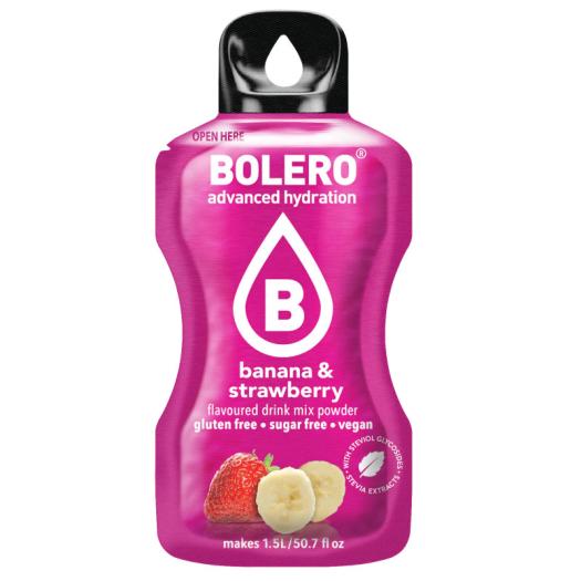 Bolero Drink Box 12 Banana y Fresa (Banana & Strawberry) 9g