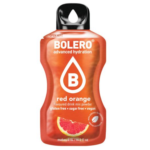 Bolero Drink Box 12 Naranja Roja (Red Orange) 3g