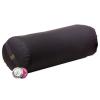 Bolster Yoga Cilíndrico Antracita Algodón Orgánico 60x20cm