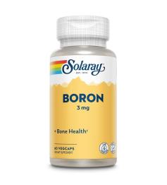Boro Citrato Solaray 60 VegCaps