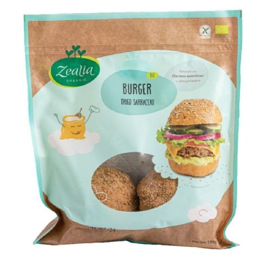 Burgers Sin Gluten Zealia Bio 190g