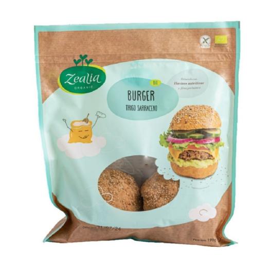 Burgers Sin Gluten Zealia Bio 190g