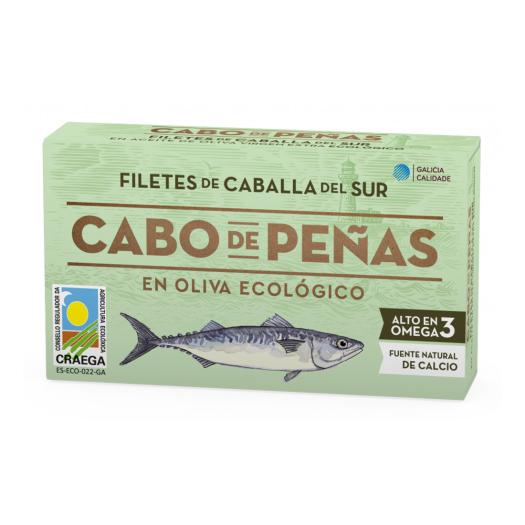 Caballa del Sur en Aceite de Oliva Cabo de Peñas Bio 85g