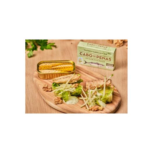 Caballa del Sur en Aceite de Oliva Cabo de Peñas Bio 85g