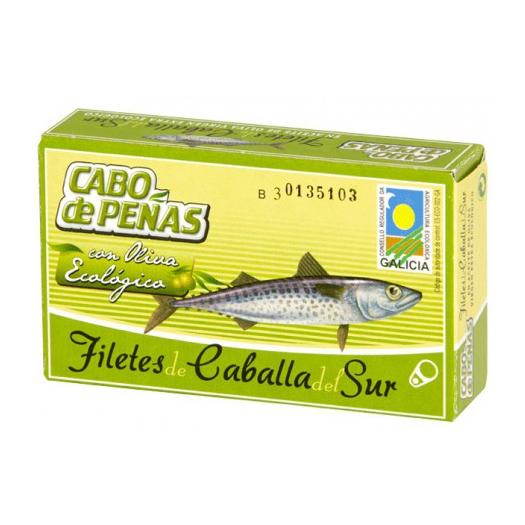 Caballa del Sur en Aceite de Oliva Cabo de Peñas Bio 85g