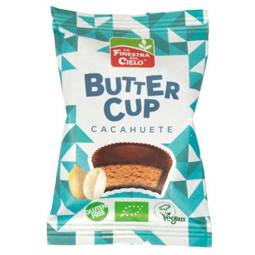Cacahuete Butter Cup Sin Gluten La Finestra Bio 25g