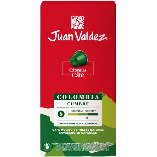 Café en Cápsula Cumbre Juan Valdez 10 uds