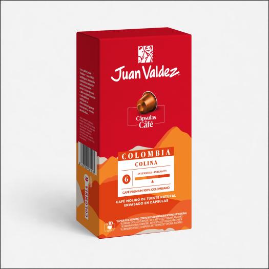 Café en Cápsula Colina Juan Valdez 10 uds