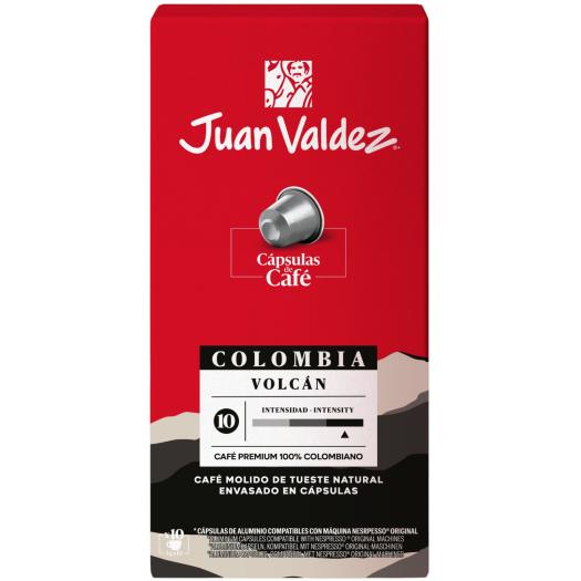 Café en Cápsula Volcán Juan Valdez 10 uds