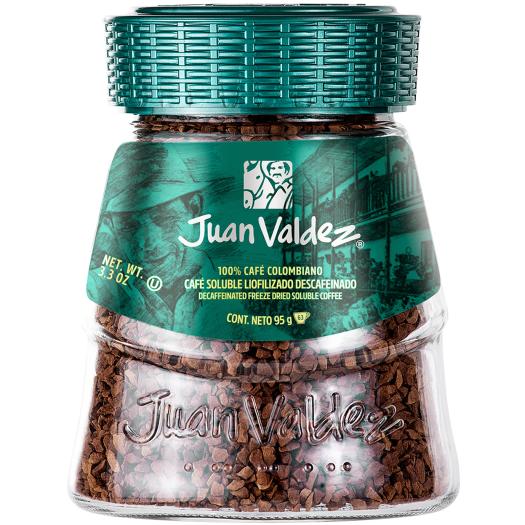 Café Liofilizado Descafeinado Juan Valdez 95 g