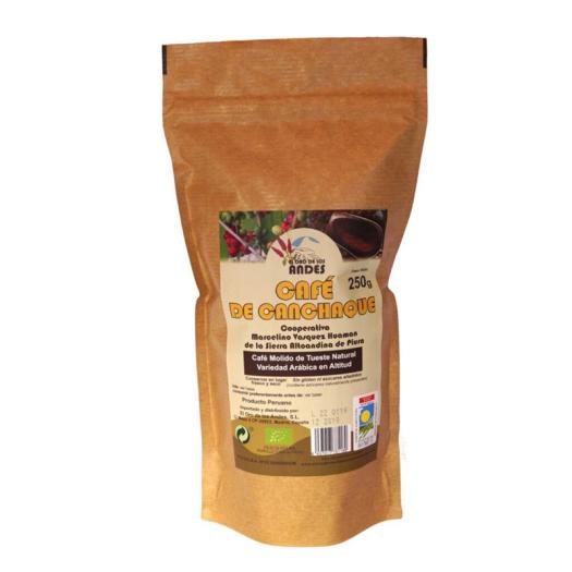Café Perú de Tueste Natural Molido El Oro de los Andes Bio 250g