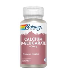 Calcio D-Glucarate Solaray 60 Cápsulas