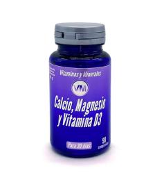 Calcio Magnesio y Vitamina D3 Ynsadiet 90 Comprimidos