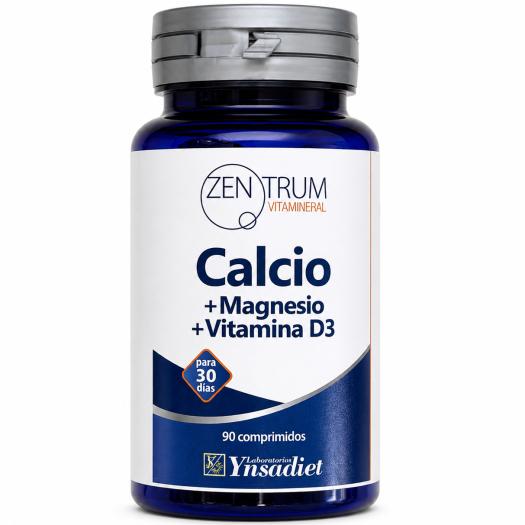 Calcio Magnesio y Vitamina D3 Ynsadiet 90 Comprimidos