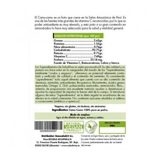 Camu Camu Salud Viva Bio 50g