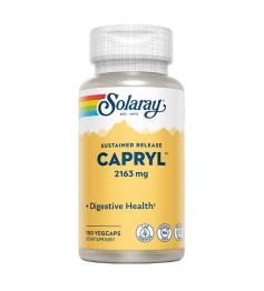 Capryl Ácido Caprílico Solaray 100 VegCaps