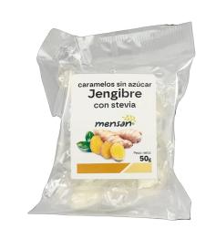 Caramelos de Jengibre con Stevia 50g