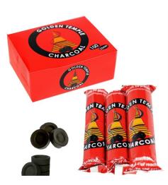 Carbón Golden Temple en Tabletas Tubo 33mm