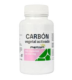 Carbon Vegetal Activado 100 Cápsulas de 450mg