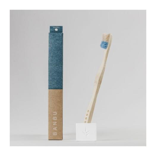 Cepillo de Dientes Adulto Duro Azul Banbu
