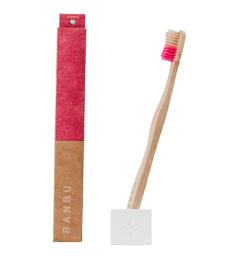 Cepillo de Dientes Adulto Duro Rosa Banbu