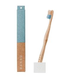Cepillo de Dientes Adulto Medio Azul Banbu